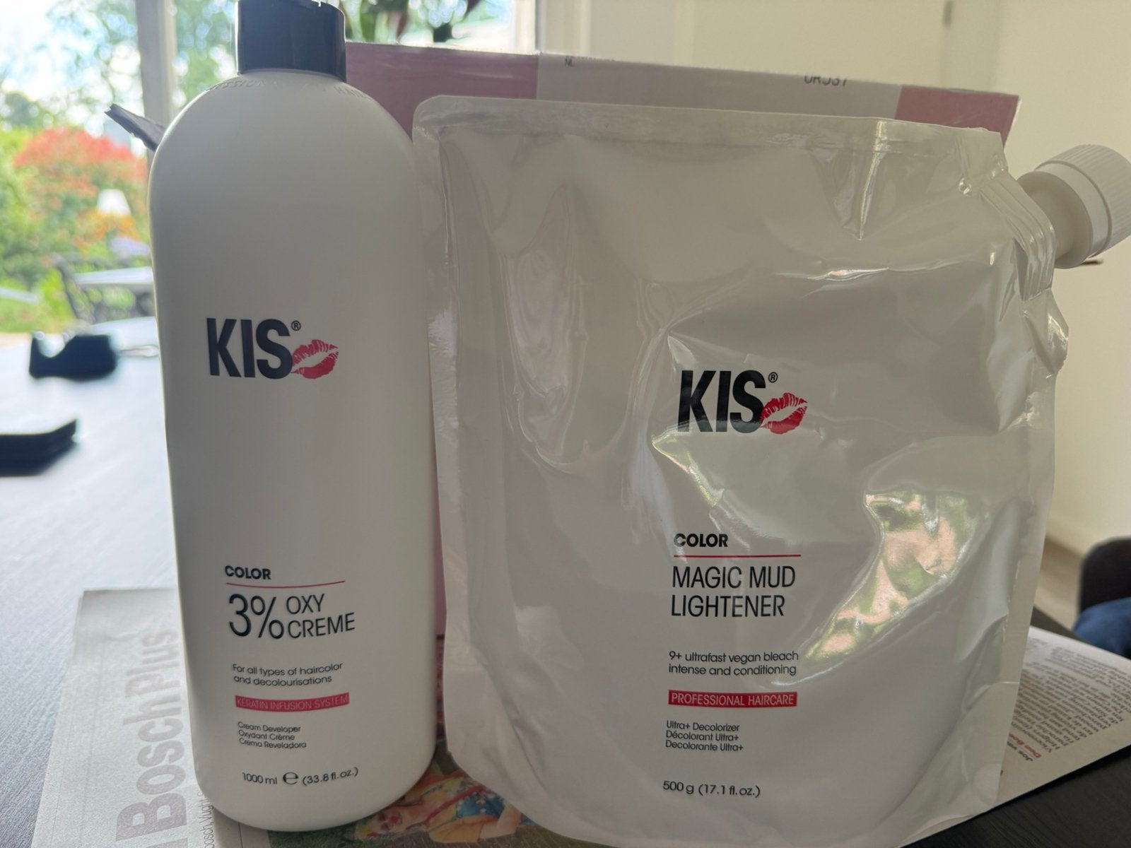 KIS 3% oxy creme en magic mud lightner, Ophalen, Nieuw