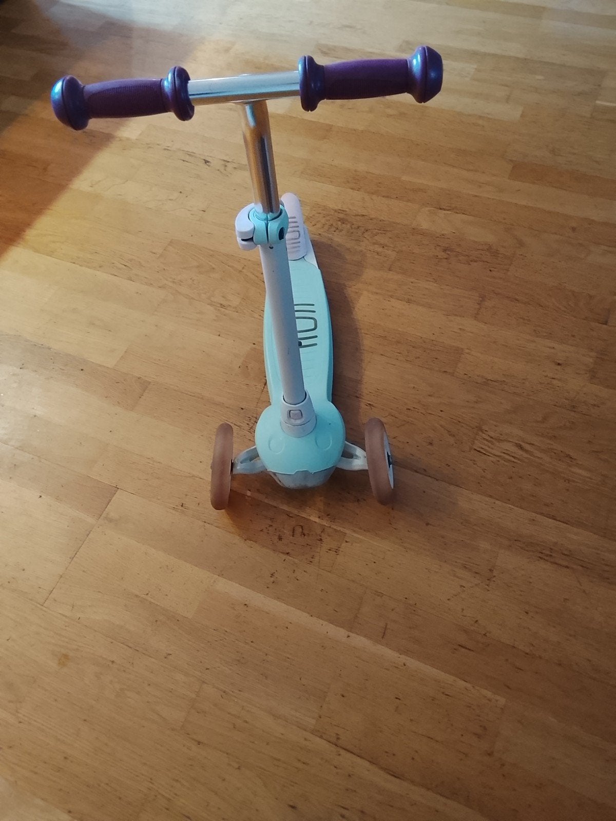Kinderstep met 3 wielen - Blauw/Paars, Ophalen, Gebruikt, Gewone step, Onbekend