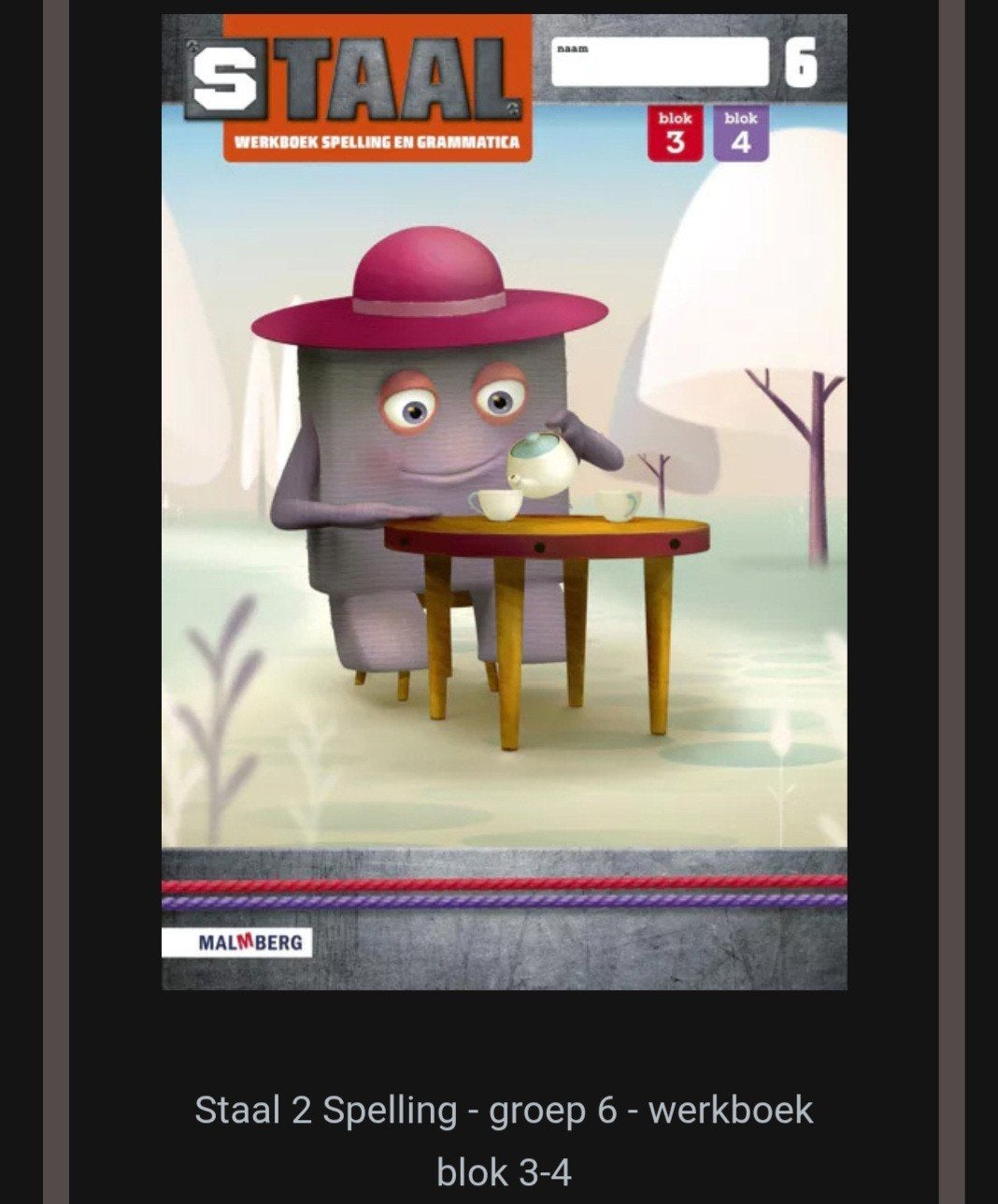 Nieuw Staal Groep 6 Spelling Werkboek, Boeken, Ophalen of Verzenden, Nieuw, Overige niveaus, Nederlands