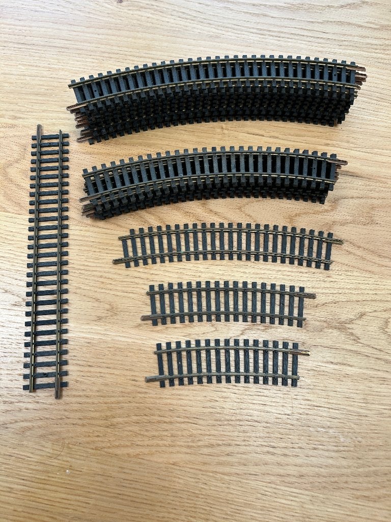 Fleischmann rails, 18 st., Hobby en Vrije tijd, Modeltreinen | H0, Gebruikt, Gelijkstroom, Fleischmann, Rails