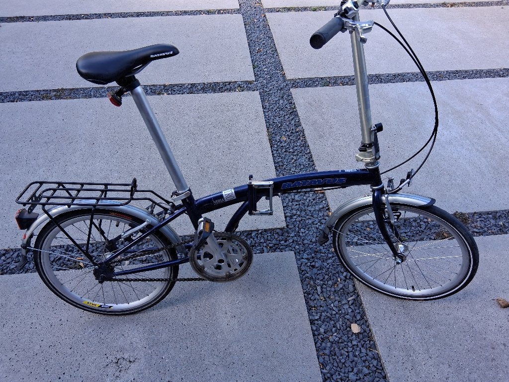 Vouwfiets Batavus Versa TRO, Fietsen en Brommers, Ophalen, Minder dan 14 inch, Velgrem, Batavus