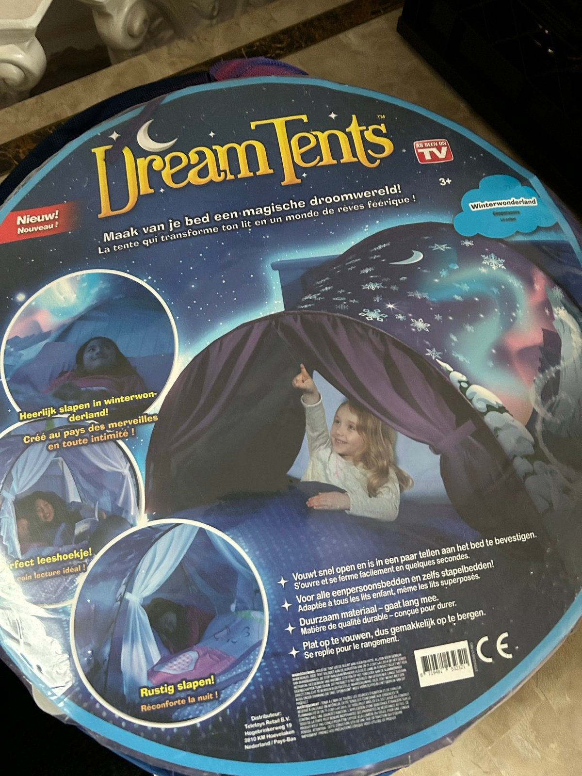 Dream Tents Winterwonderland - Magische Bedtent, Ophalen of Verzenden, Zo goed als nieuw, Overige materialen