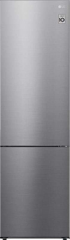 LG koelkast GBP62PZNAC - 384L - RVS, 200 liter of meer, Met aparte vriezer, Nieuw, Energieklasse A of zuiniger