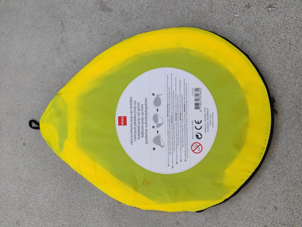 Hema Opvouwbare Pop-Up Voetbaldoeltjes, Ophalen