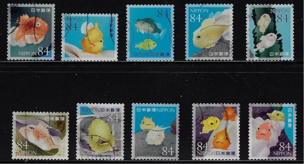 Japan 2024 Zeeleven - Familie van de snotolf, Verzenden, Gestempeld, Oost-Azië