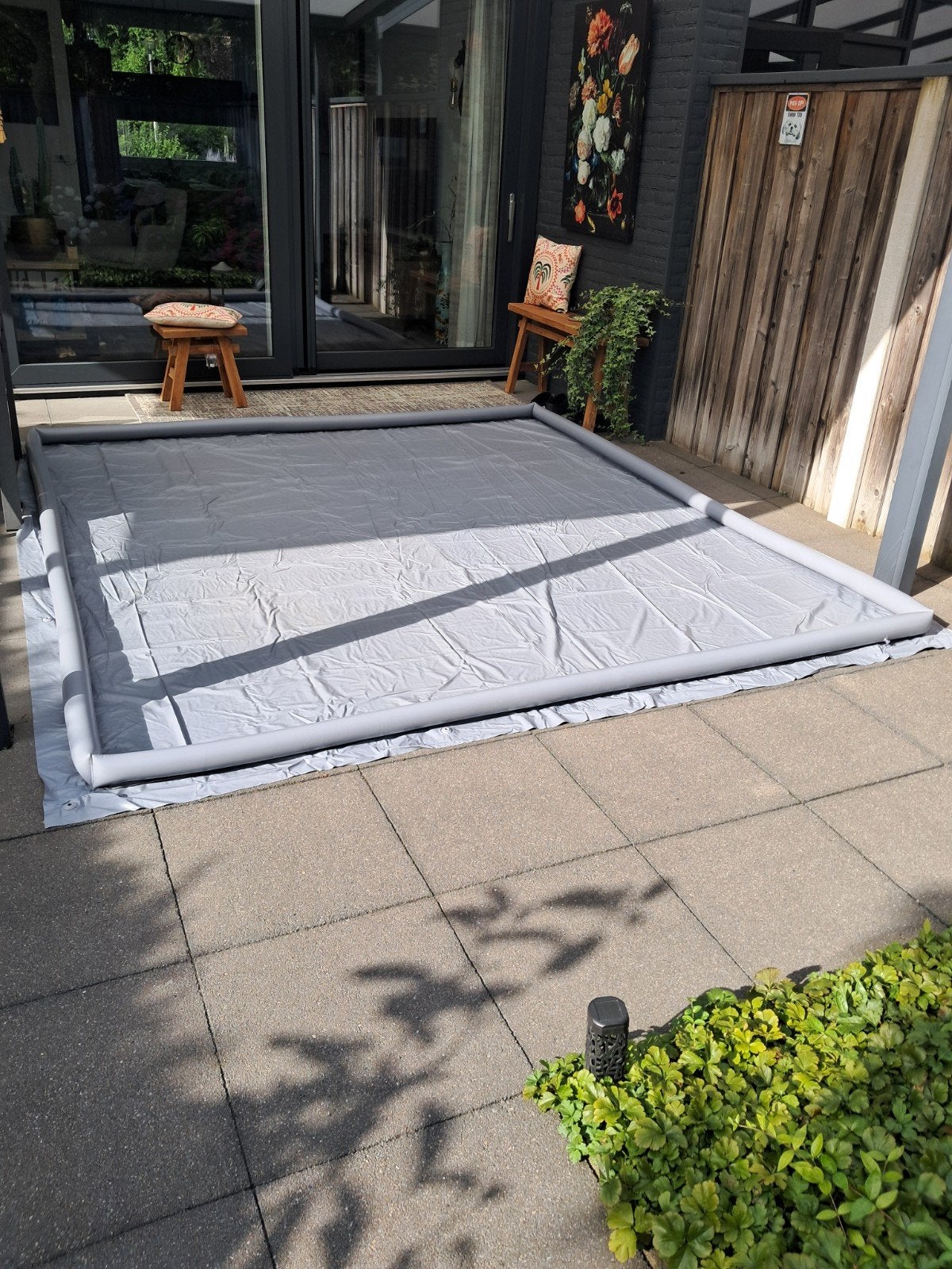Air grondzeil 300 cm x 320 cm, Caravans en Kamperen, Ophalen of Verzenden, Gebruikt