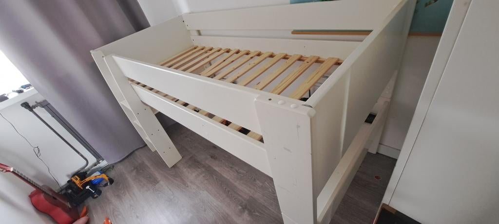 Hoogslaper met glijbaan, Kinderen en Baby's, Kinderkamer | Stapelbedden en Hoogslapers, Ophalen of Verzenden