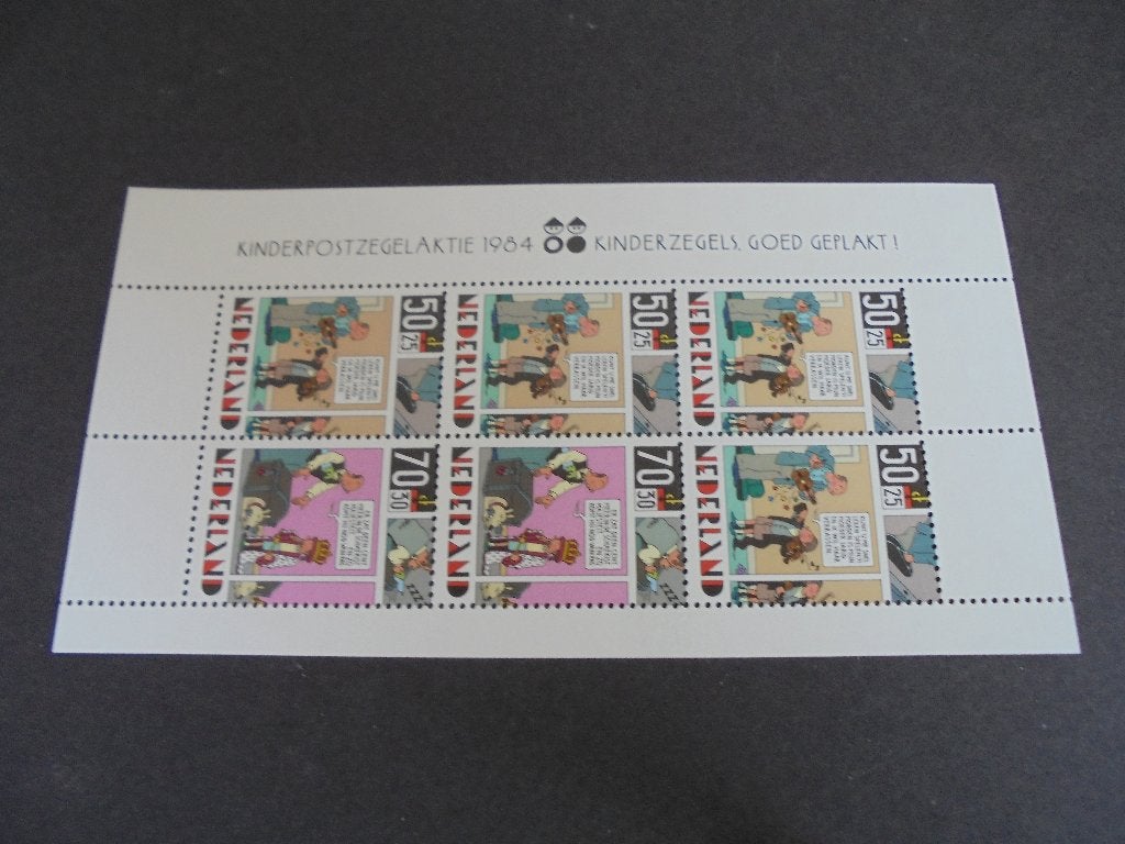 Kinderpostzegels 1984 blok, Postzegels en Munten, Postzegels | Nederland, Verzenden, Na 1940, Postfris
