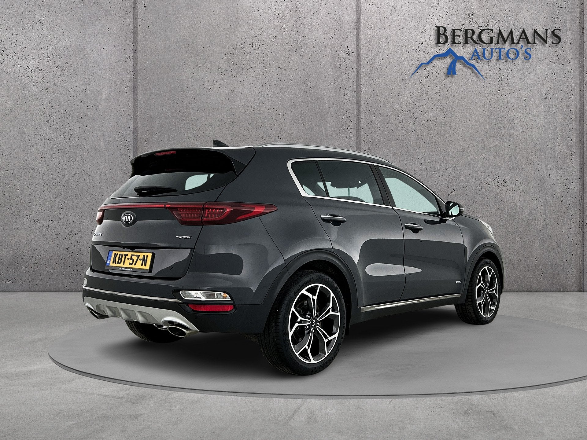 Kia Sportage 1.6 T-GDI 4WD GT-Line // DEALER ONDERHOUDEN //, Auto's, Kia, Gebruikt, 4 cilinders, Bedrijf, Vierwielaandrijving