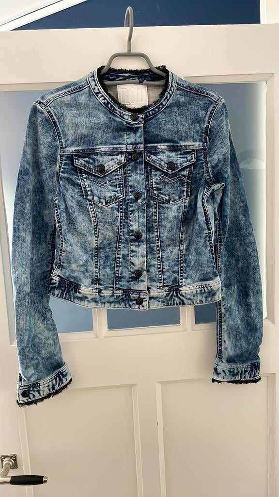 Denim jasje van Replay, maat M, Ophalen of Verzenden, Zo goed als nieuw, Maat 38/40 (M), Blauw