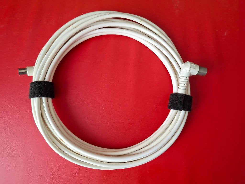 Coax kabel 3c-2v, Ophalen of Verzenden, Zo goed als nieuw, 5 tot 10 meter, Coaxiale kabel