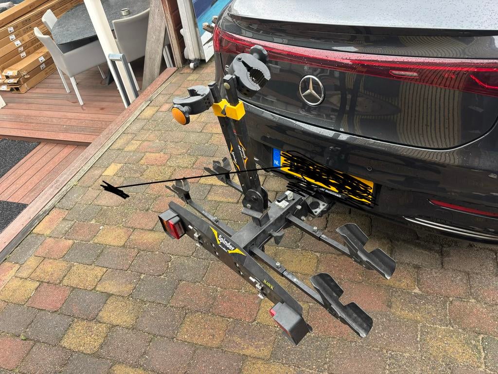 Fietsendrager, Ophalen of Verzenden, Zo goed als nieuw, Trekhaakdrager