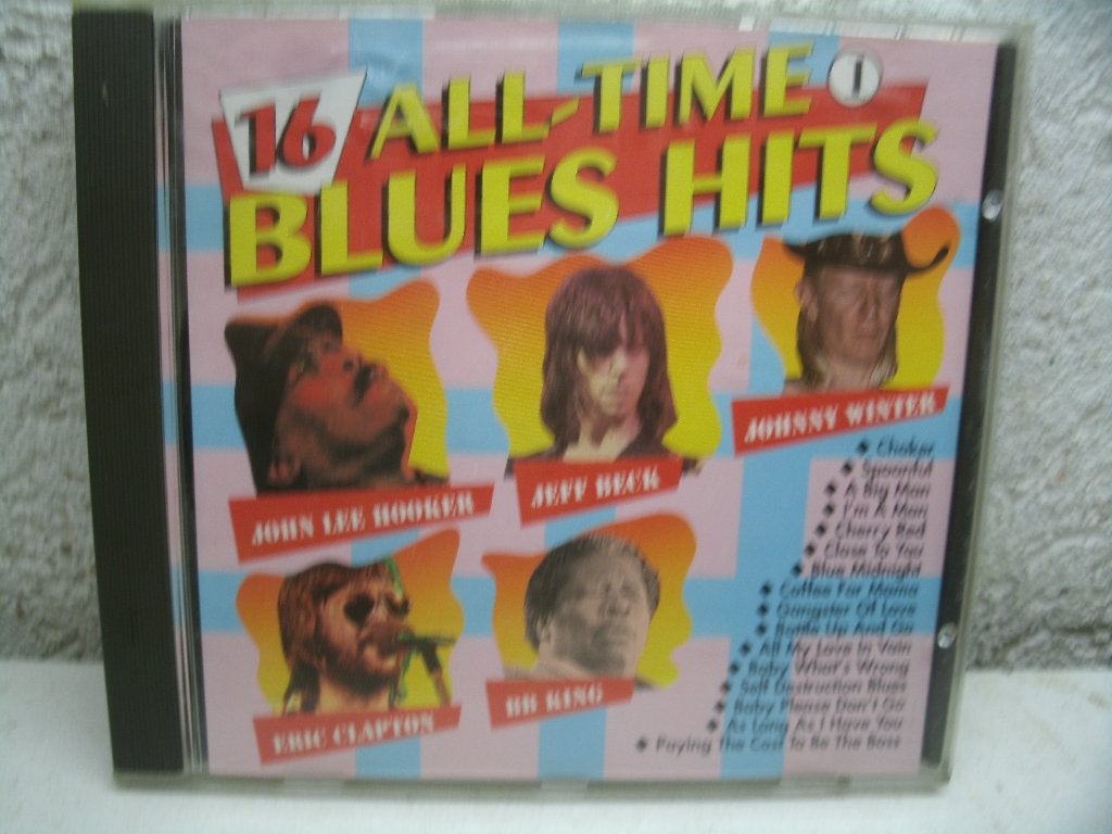 cd 143 16 all-time blues hits oa howlin wolf 1991, Ophalen of Verzenden, 1980 tot heden, Gebruikt, Blues