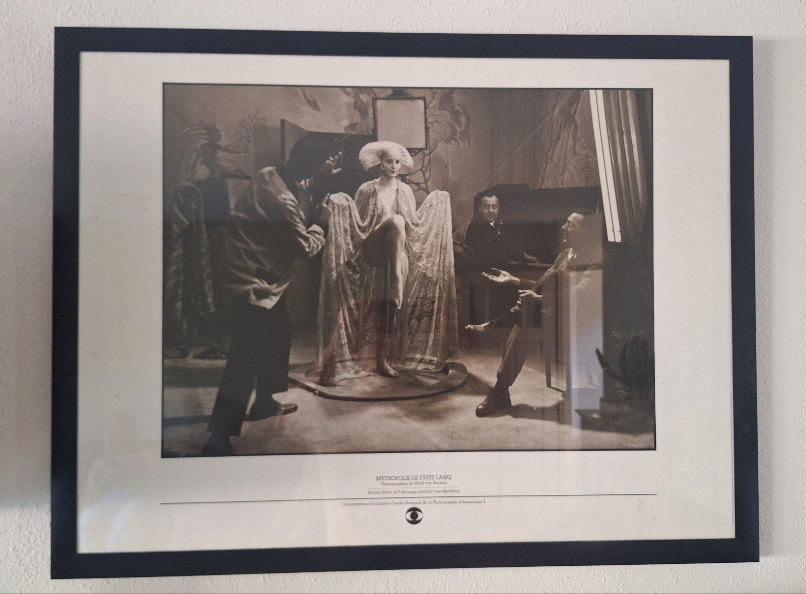 Metropolis de Fritz Lang - Brigitte Helm filmposter original, Ophalen