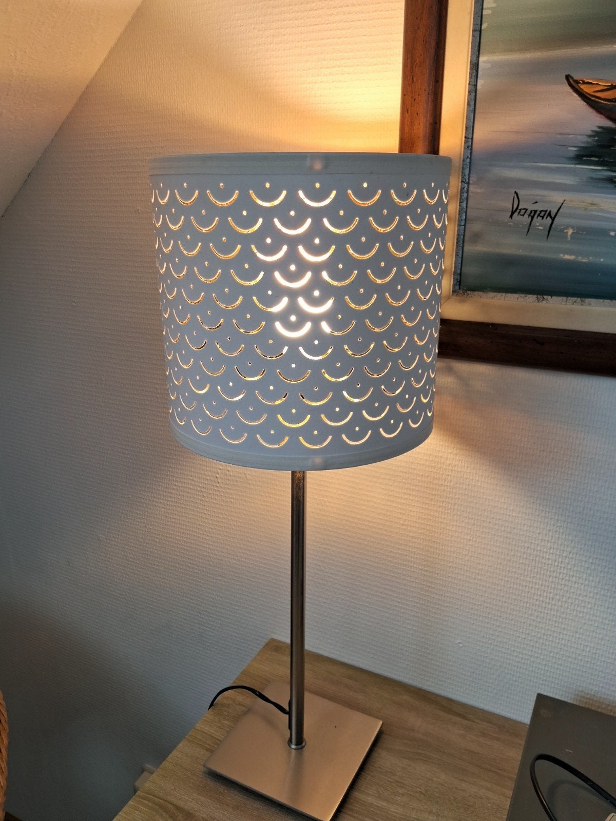 Mooie tafellamp, Ophalen, Zo goed als nieuw, Minder dan 100 cm