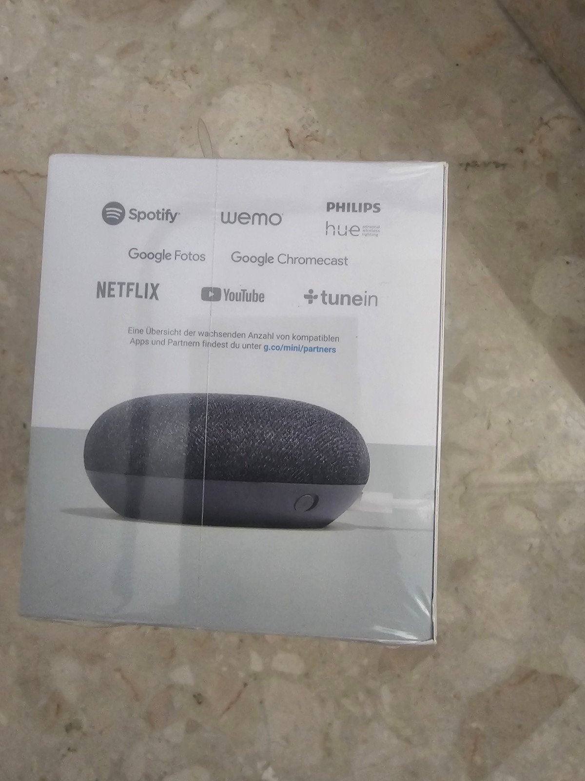 Google Home Mini - Slimme Assistent, Ophalen of Verzenden, Nieuw