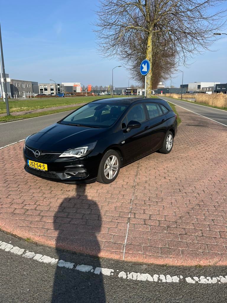 Opel Astra 1.2 Turbo 145pk Start/stop 2021 Zwart, Auto's, Voorwielaandrijving, 145 pk, 1250 kg, 1199 cc