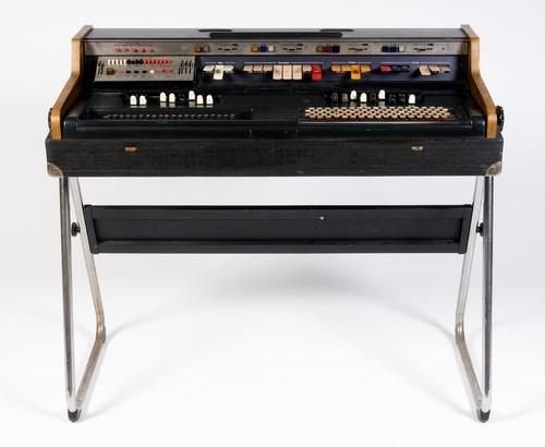 Elka Concorde 402 Knop Orgel (Button Organ), Muziek en Instrumenten, Ophalen, Gebruikt, 2 klavieren, Orgel