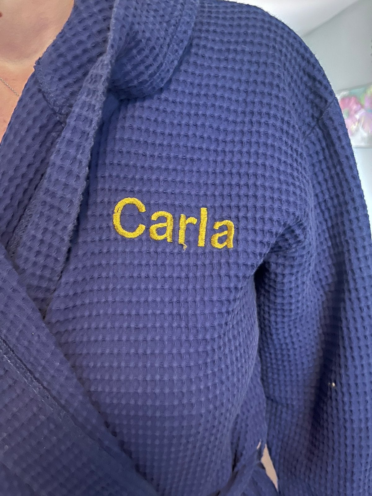 Ochtendjas carla, Kleding | Dames, Ophalen of Verzenden, Zwart, Badjas