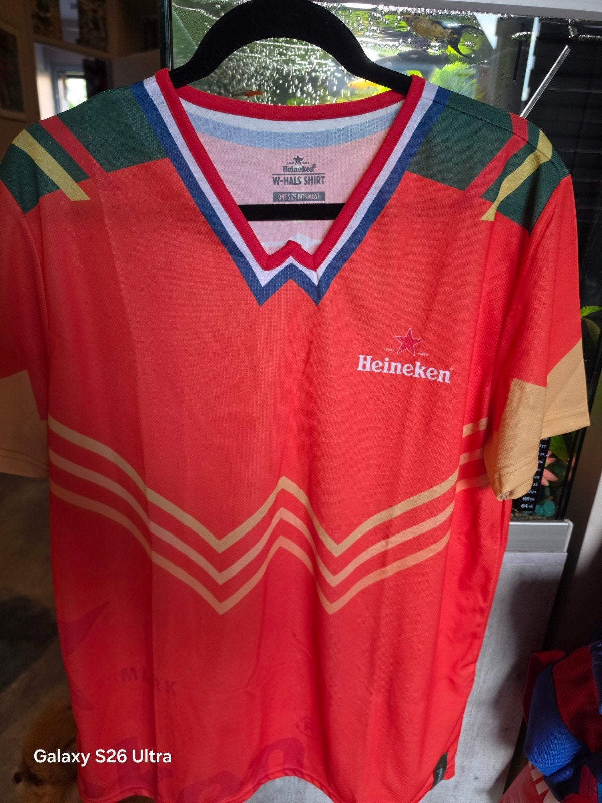Heineken W-Hals Shirt - Koning voor een dag, Ophalen of Verzenden, Zo goed als nieuw, Heineken, Overige maten