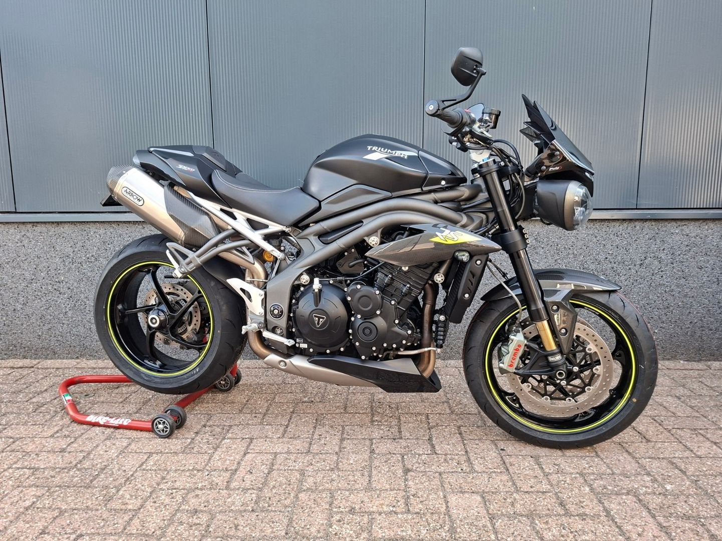 TRIUMPH SPEED TRIPLE RS (bj 2019), Motorrijbewijs A, Bedrijf, Sport, 1050 cc