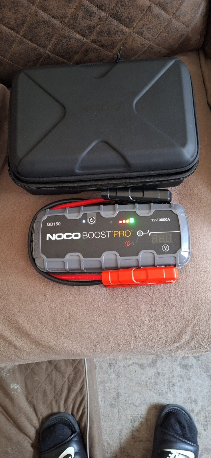 Noco 150 GB jumpstarter met alle accessoires er bij, Auto diversen, Jumpstarters, Ophalen of Verzenden, Nieuw