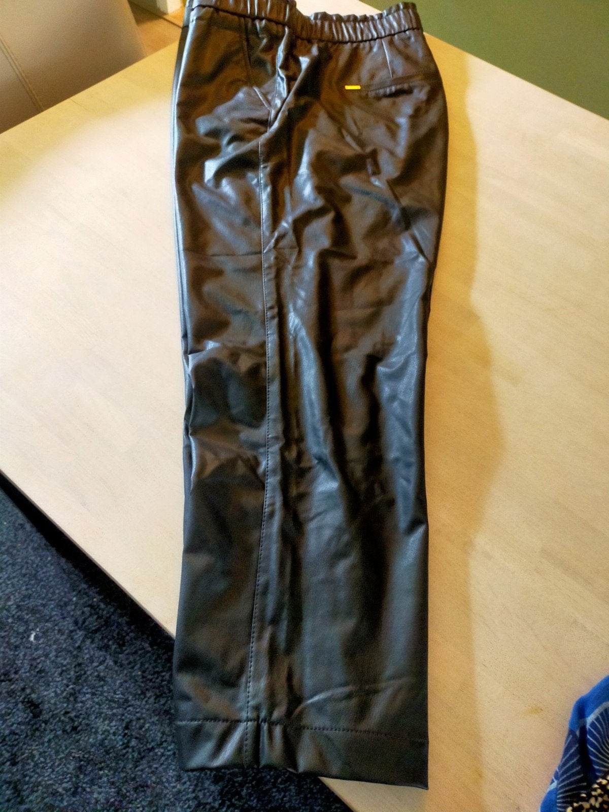 Street One Bonny faux leren broek - Zwart, Zwart, Ophalen of Verzenden, Zo goed als nieuw, Lang