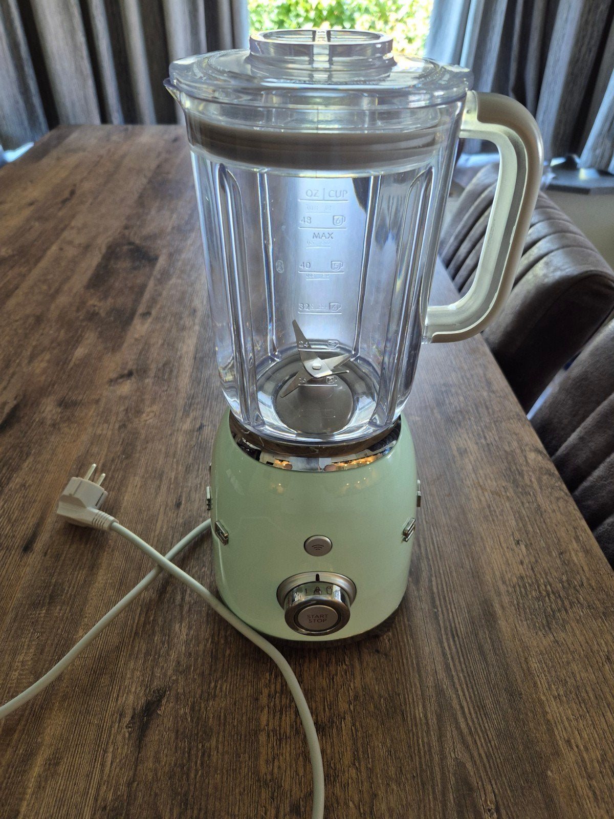 SMEG blender mintgroen, Witgoed en Apparatuur, Blenders, Ophalen, Zo goed als nieuw, Blender