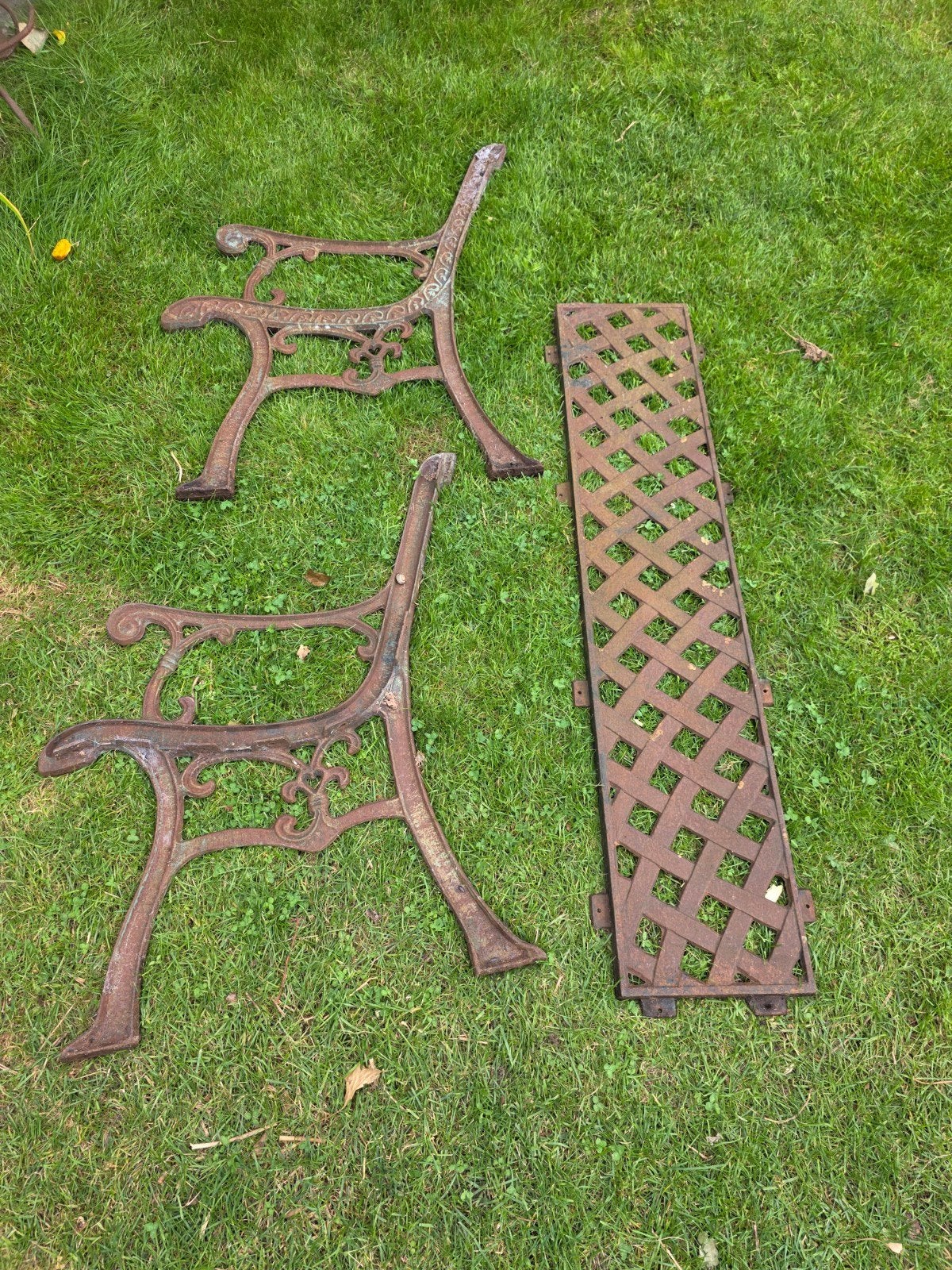 Oud tuinbankje, Tuin en Terras, Tuinbanken, Ophalen