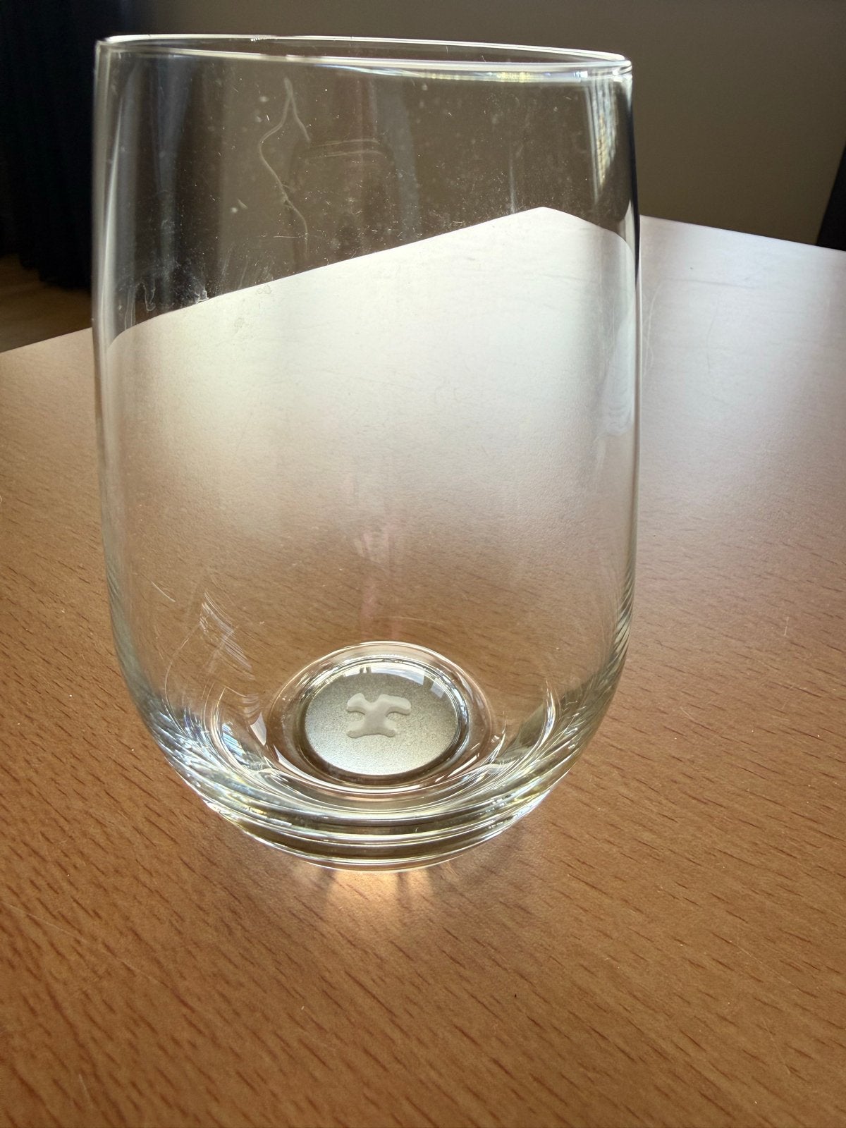 Silwy Glas met magneet 13 x 6,5 cm voor op de boot, Ophalen, Gebruikt, Glas