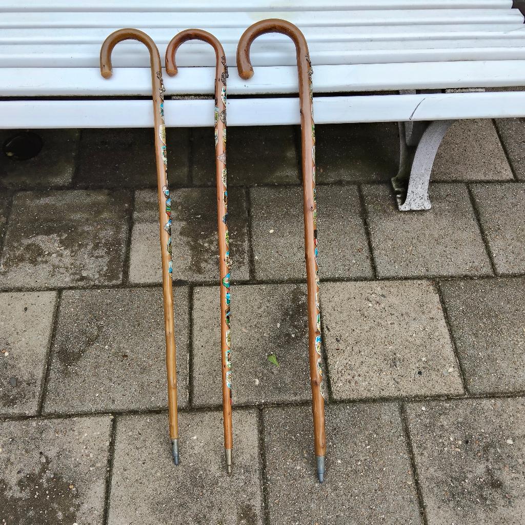 Wandelstokken, Diversen, Wandelstokken, Ophalen, Gebruikt