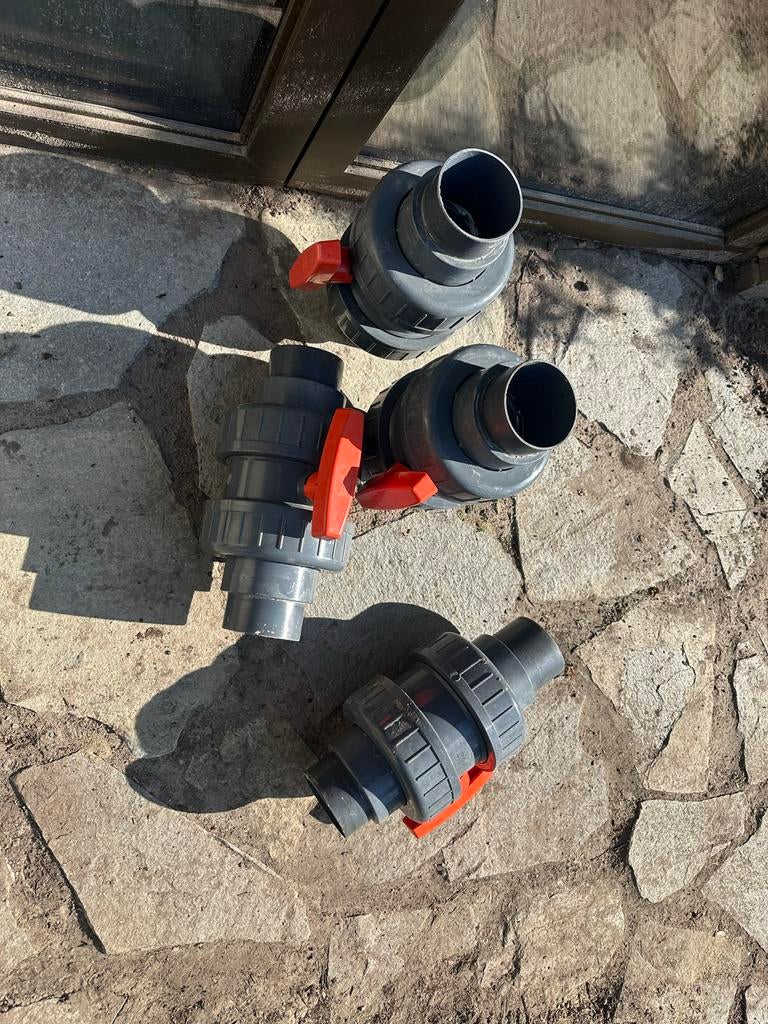Kogelkraan 110mm voor vijver (gebruikt), Ophalen, Zo goed als nieuw