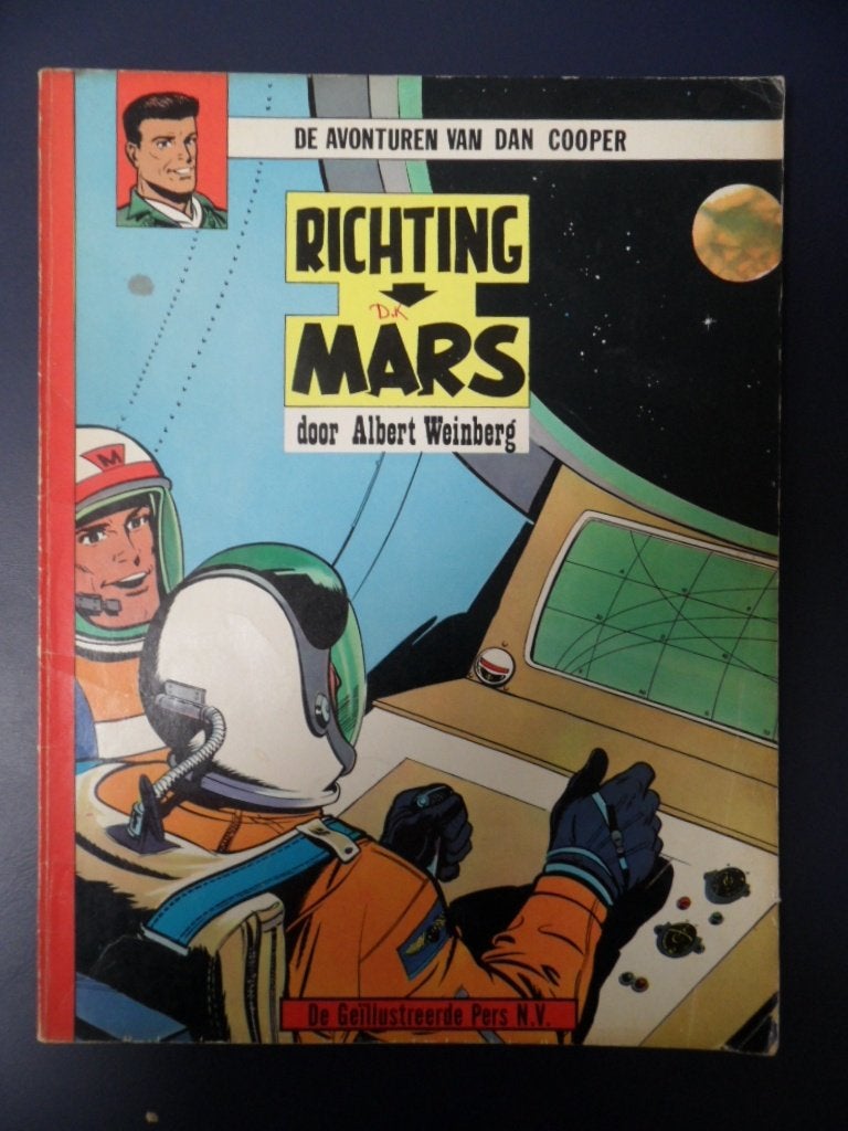 Dan Cooper. Nr 5 Richting Mars. 1965, Boeken, Eén stripboek, Ophalen of Verzenden, Gelezen