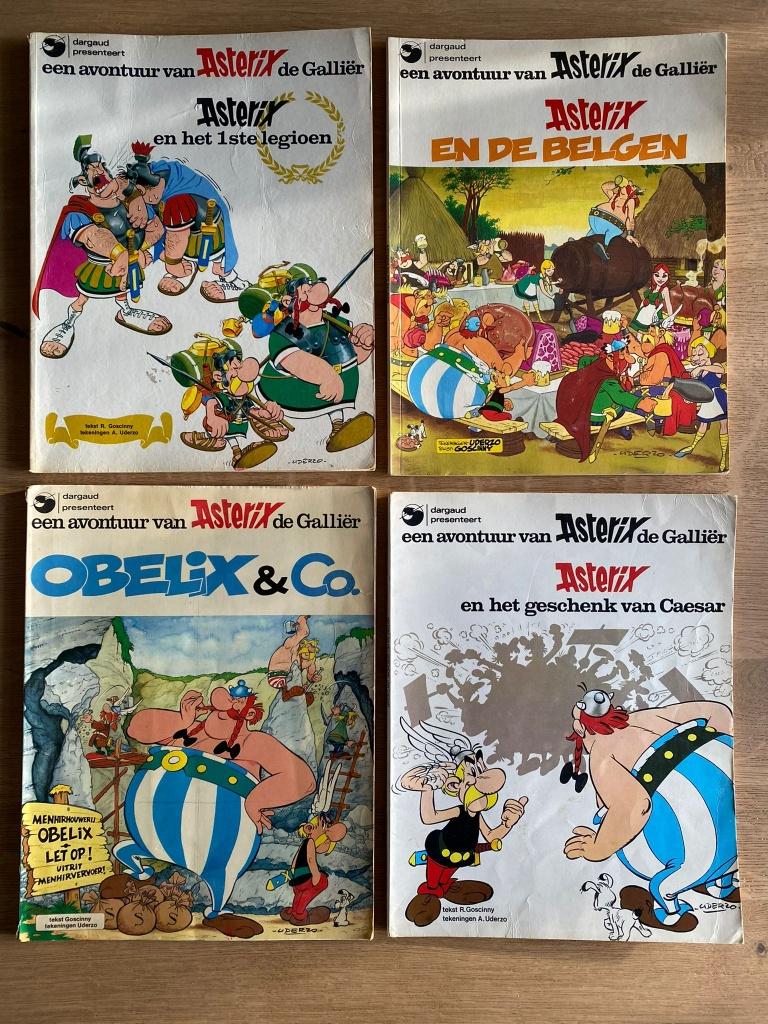 Asterix & Obelix stripboeken, Meerdere stripboeken, Ophalen of Verzenden, Gelezen, Goscinny
