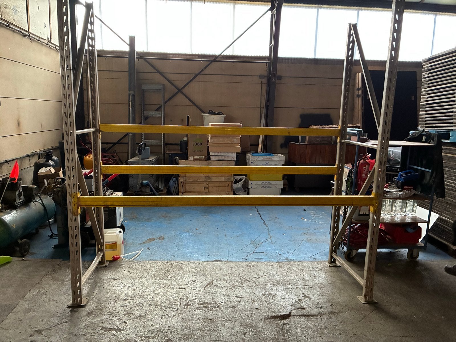 Palletstelling, Ophalen, Gebruikt
