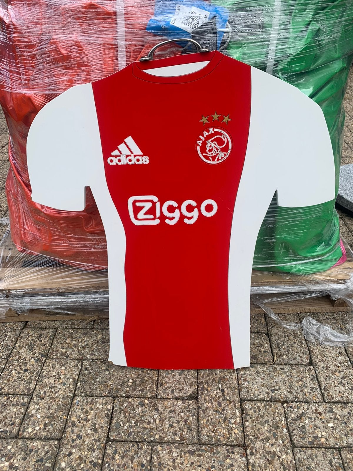 HOUTEN AJAX SHIRT T.E.A.B., Ophalen, Shirt