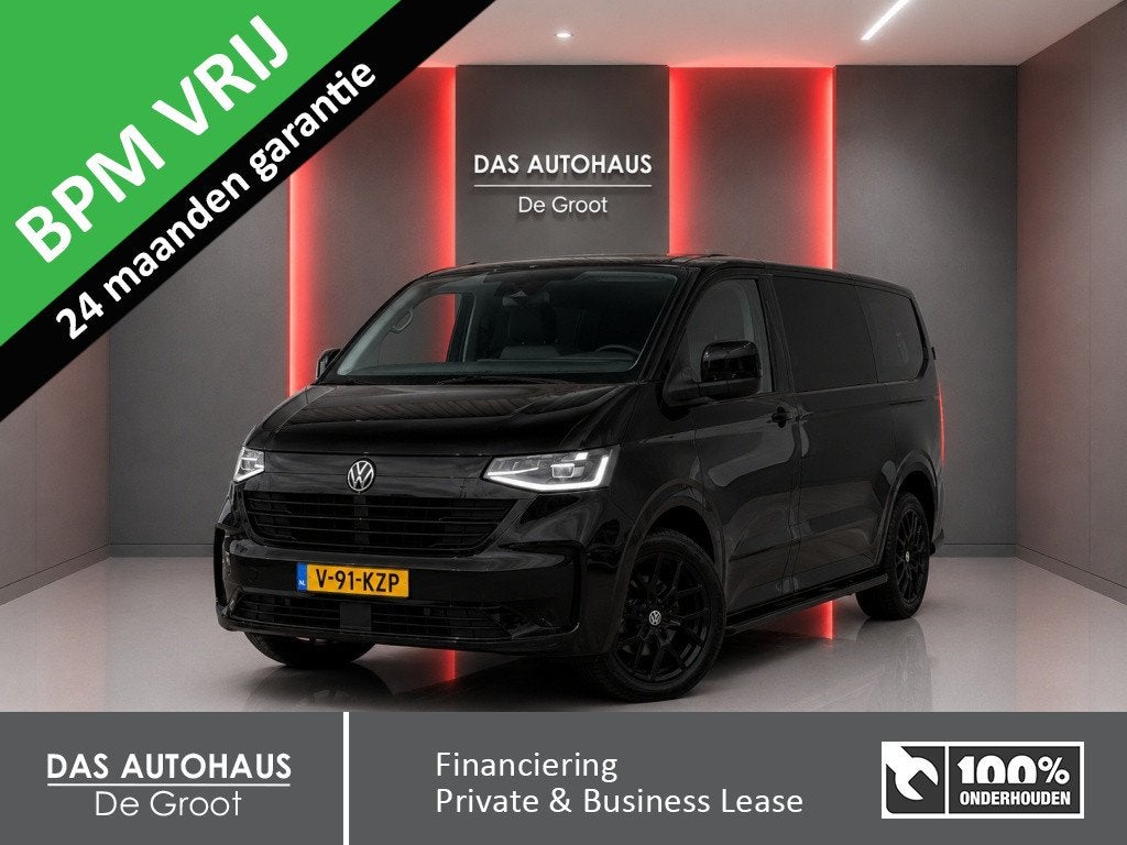 Volkswagen Transporter 2.0 TDI 170pk L2 Bulli Black Style DC, Stof, Gebruikt, Euro 6, 4 cilinders