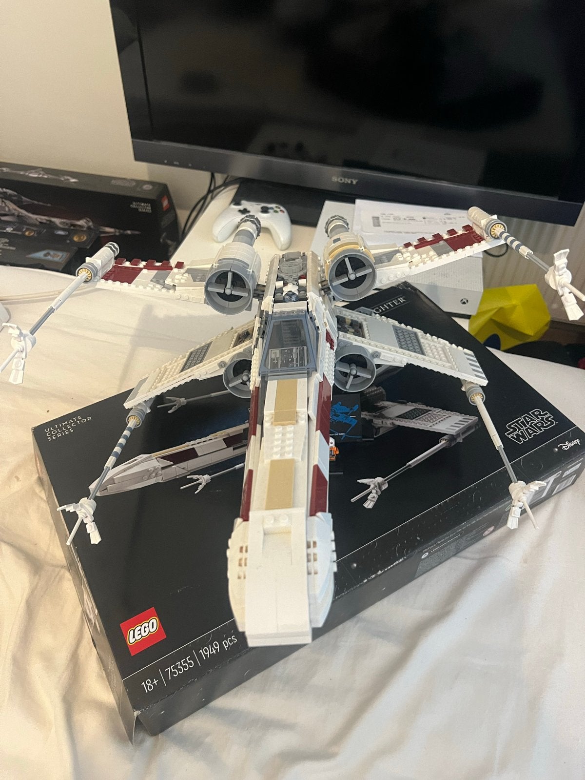 LEGO Star Wars X-Wing Starfighter 75355 UCS, Ophalen, Zo goed als nieuw, Overige merken