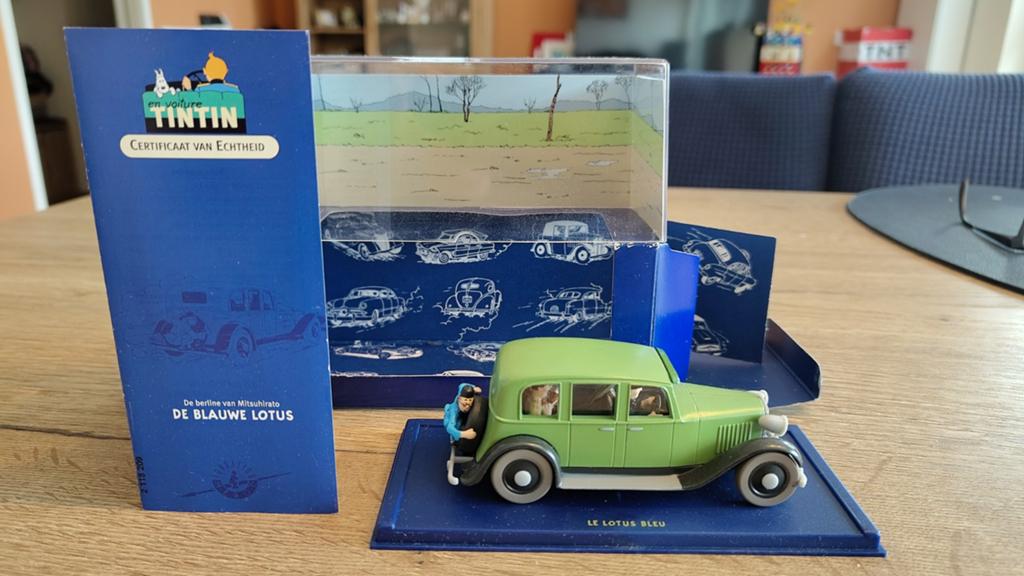 Kuifje in de Auto Series - Limousine van Mitsuhirato, Ophalen of Verzenden, Zo goed als nieuw, Auto, Overige merken