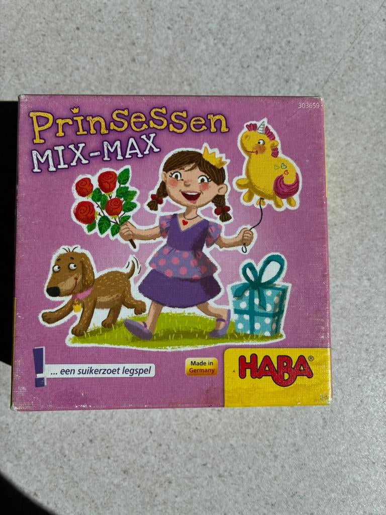 Spel prinsessen mix-max haba, Ophalen, Gebruikt