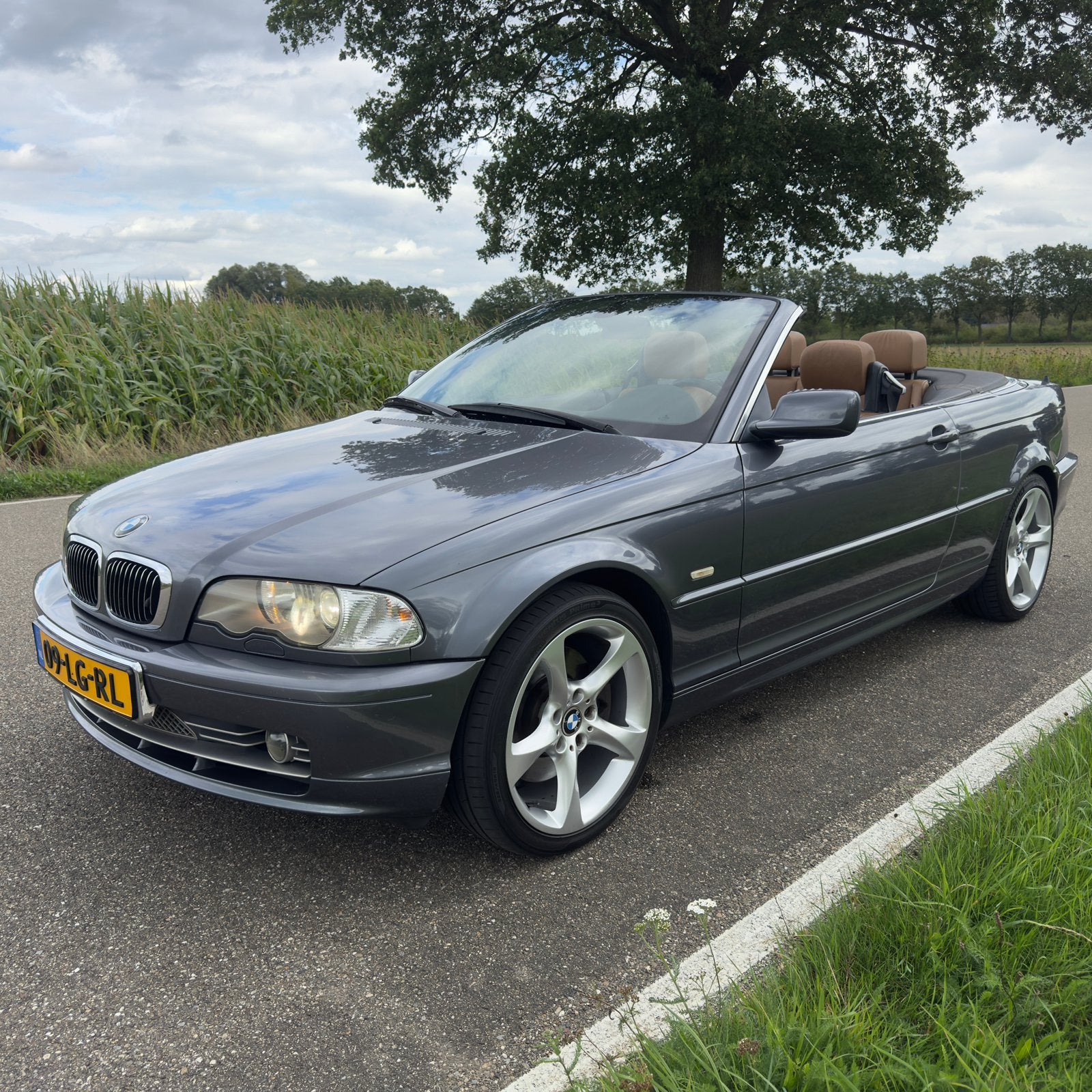 BMW 3-Serie 3.0 CI 330 Cabriolet AUT 2003 Grijs, Automaat, Euro 5, 1595 kg, Cabriolet
