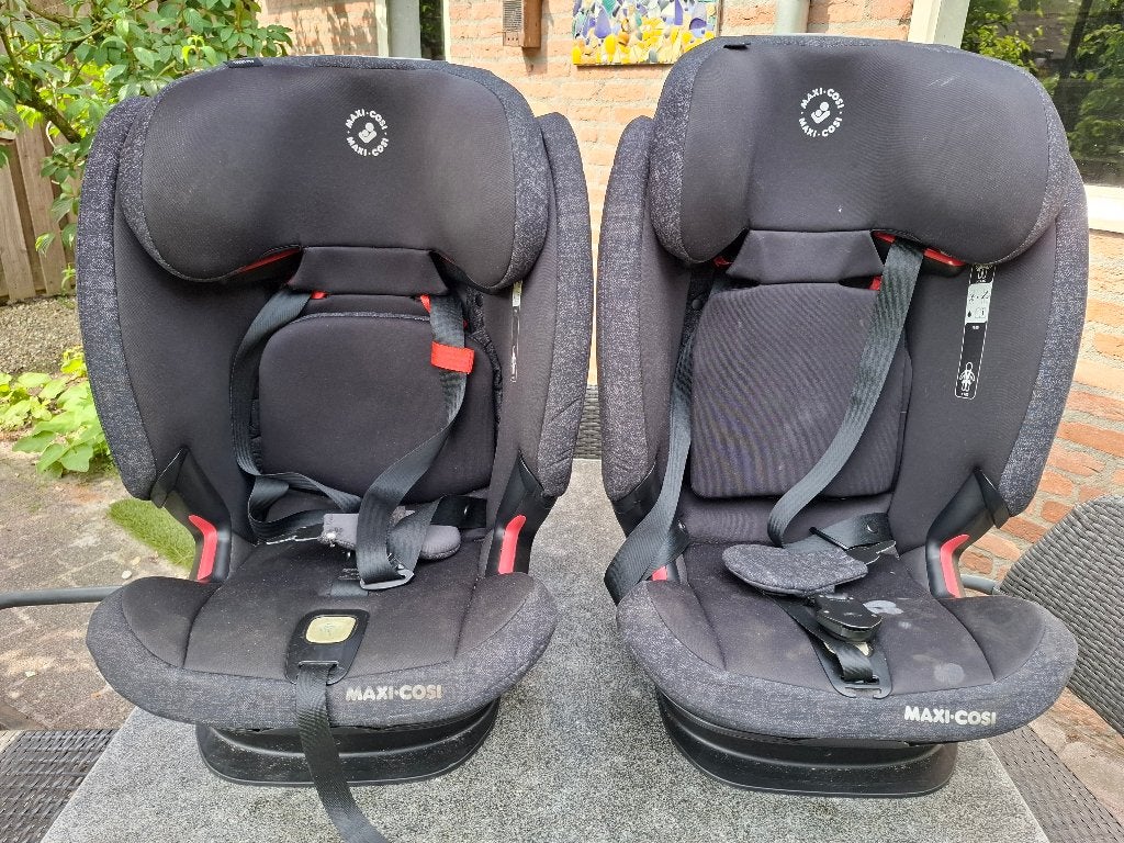 2 Autostoeltjes Maxi Cosi, groep 2/3, Ophalen, Gebruikt, 15 t/m 36 kg, Verstelbare rugleuning
