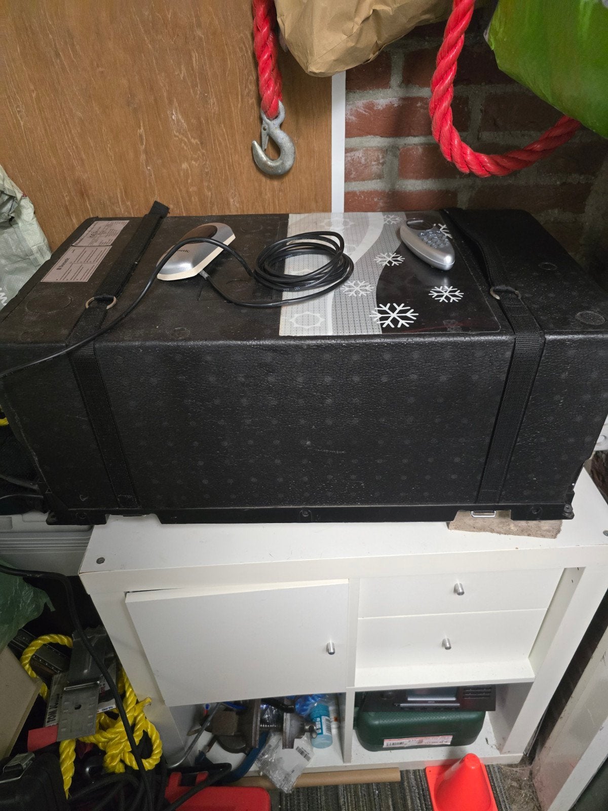 Dometic HB2500 Bankairco met afstandsbediening, Ophalen, Gebruikt
