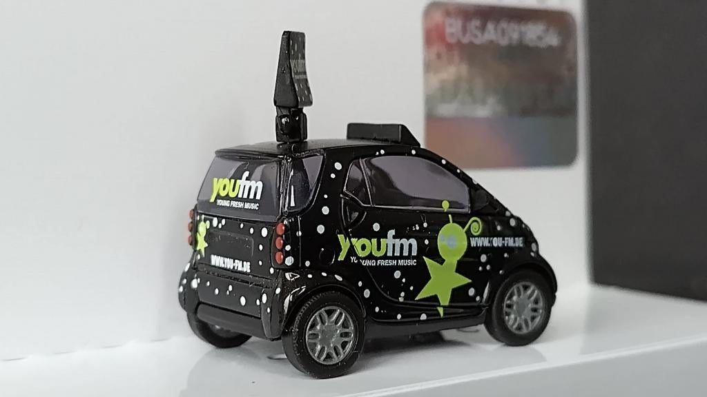 Smart For two You Fm 1:87 H0 Busch Pol, Overige merken, Busch Gmbh, Auto, Verzenden
