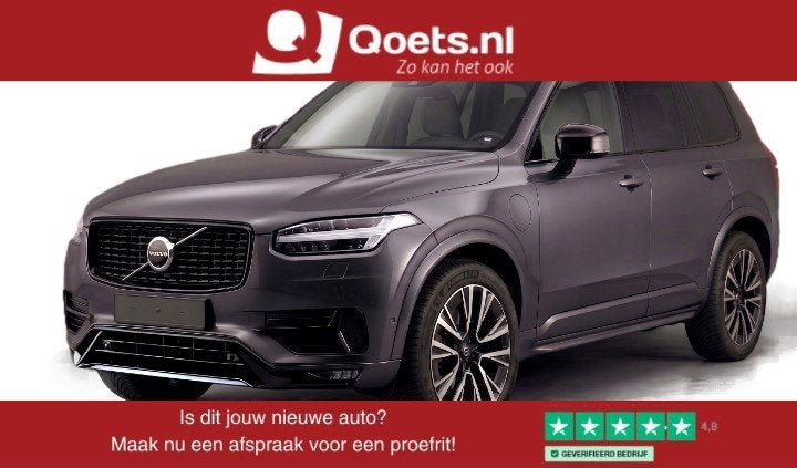 Volvo XC90 2.0 T8 Plug-in hybrid AWD Ultra Dark Trekhaak - P, Auto's, Volvo, 12 maanden, Gebruikt, 4 cilinders, Bedrijf