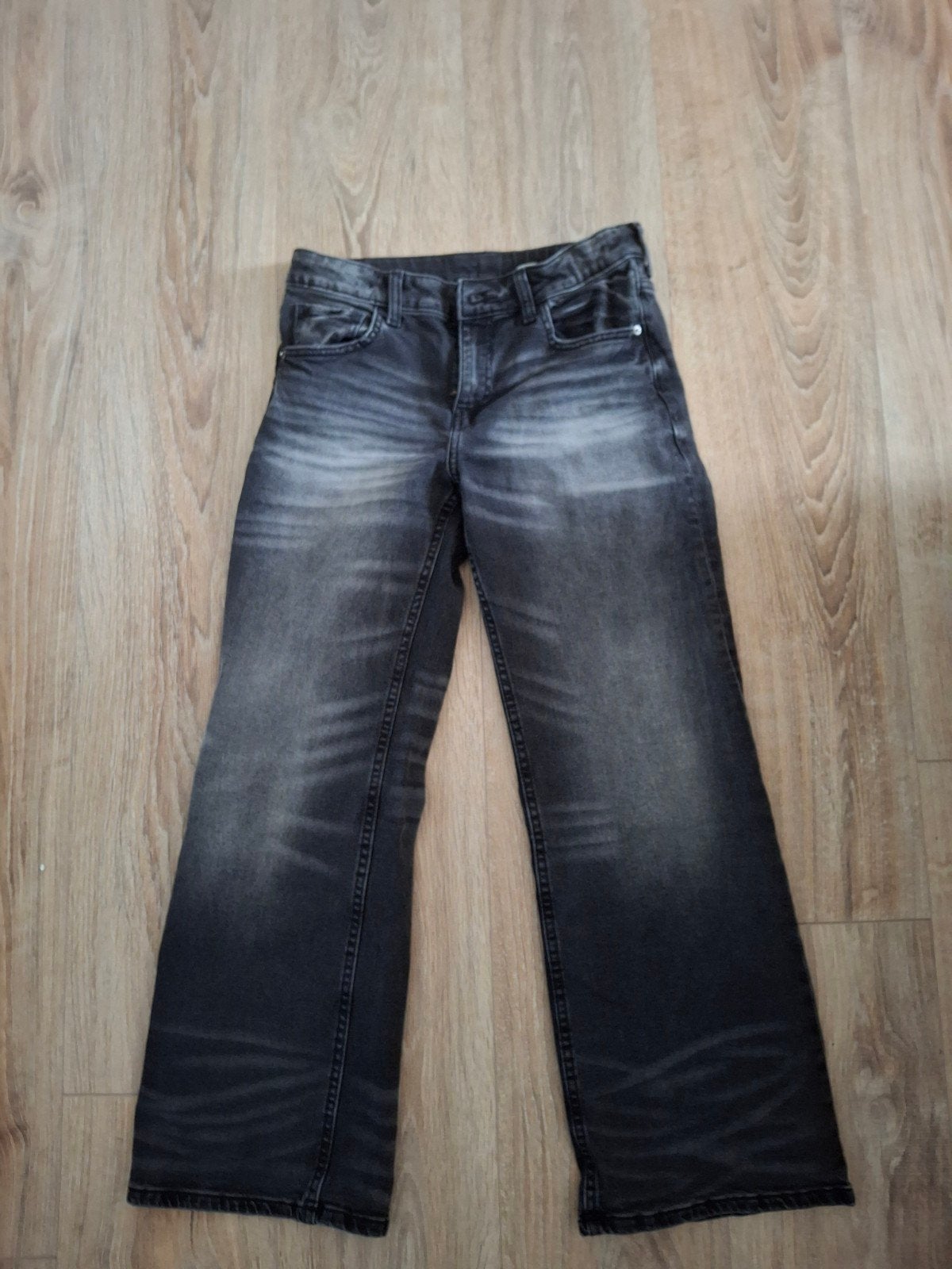 zwarte spijker broek maat 152, Ophalen of Verzenden, Zo goed als nieuw, Zwart, W27 (confectie 34) of kleiner