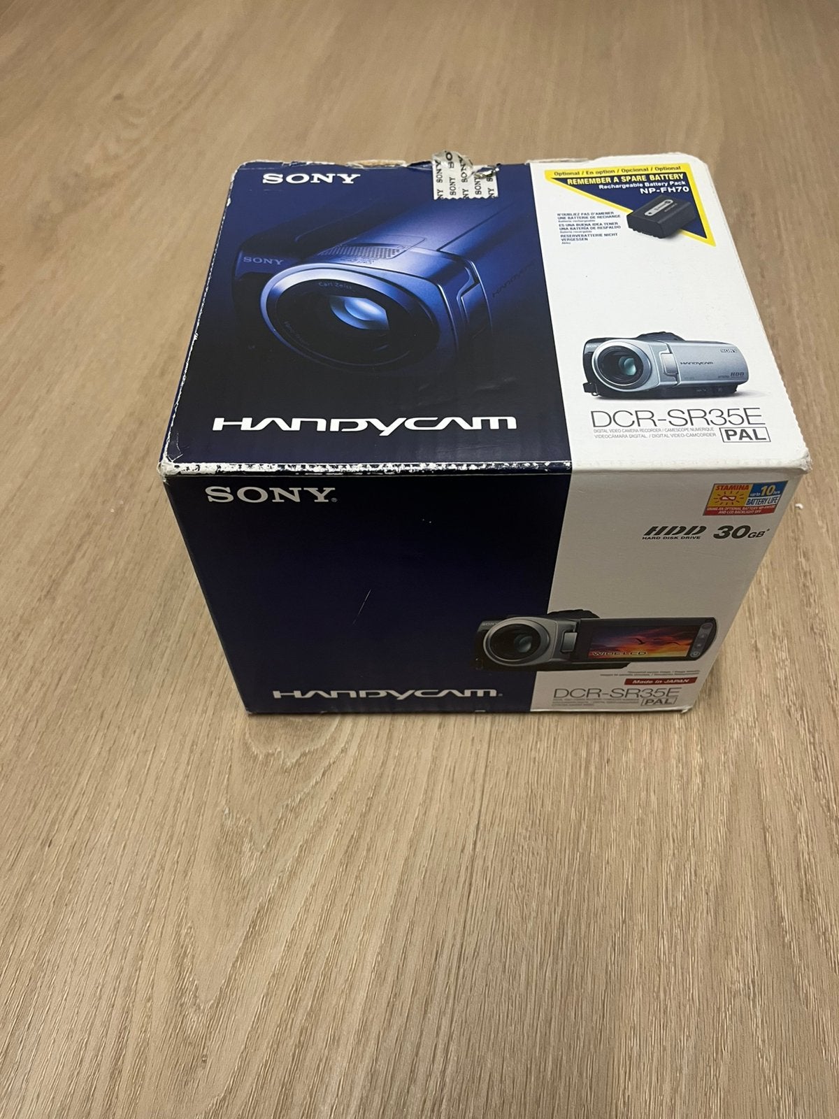 Sony handycam DCR-SR35E hard disk video camera, Audio, Tv en Foto, Ophalen, 20x of meer, Sony, Camera