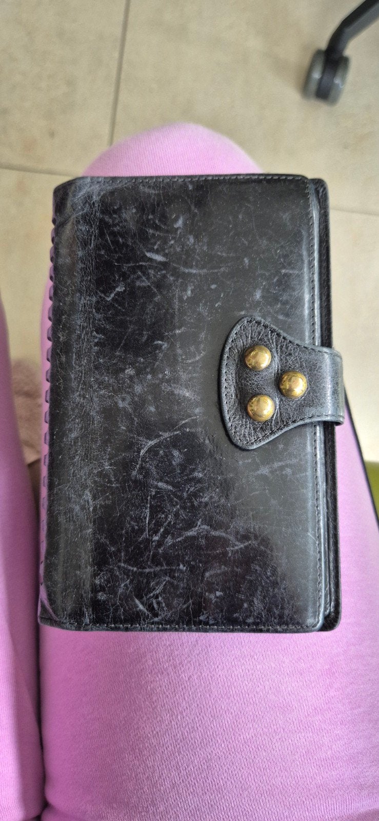 Originele Vintage Claudio Ferrici Leren Organizer, Ophalen of Verzenden, Gebruikt