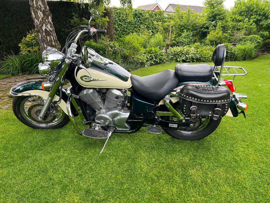 Honda Shadow ACE VT 750 met VEEL opties, Motoren, 2 cilinders, 745 cc, Chopper, Gebruikt
