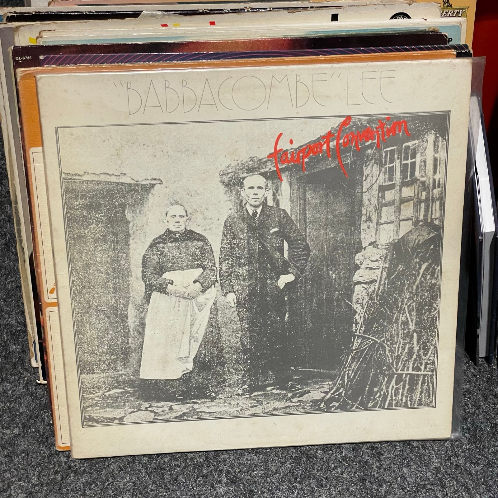 Fairport Convention - Babbacombe Lee LP (Gebruikt), Ophalen, LP, Gebruikt, Folk